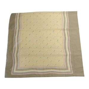 2 Vintage Springmaid Yellow Brown Sprinkle Standard Pillowcases